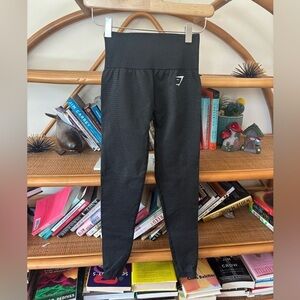 Gymshark Women’s Black Charcoal Leggings